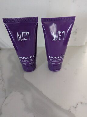 Alien Mugler shower milk and body lotion duo